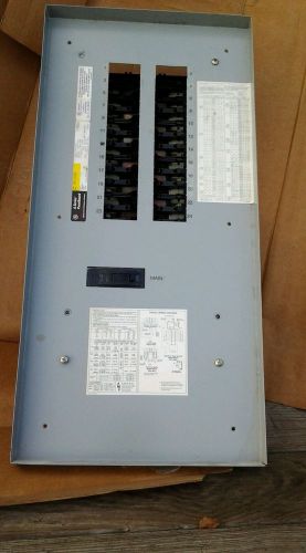 NIB GE. A series  AQF1242AB panel board  1ph 3 wire amps 225 max 24 breakers.