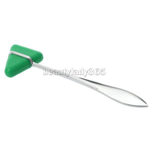 Green zinc alloy reflex taylor percussion hammer medical tool new for sale