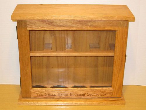 The Small Batch Bourbon Collection Table Counter Kitchen Bar Display Cabinet Box