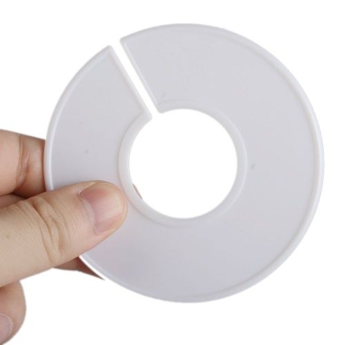 QTY 10 NEW White Blank Cothing Rack Size Dividers FREE SALE RING DIVIDER