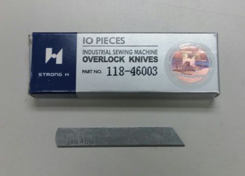 JUKI OVERLOCK OVER LOCK LOWER KNIVES KNIVE KNIFE PART # 118-46003 100PCS