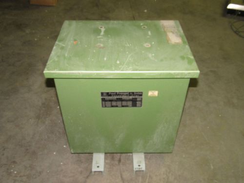 PAUL PRENGEL PTU 10 TRANSFORMER 10KVA 575/380V 17.79/26.32A 50/30HZ ***XLNT***