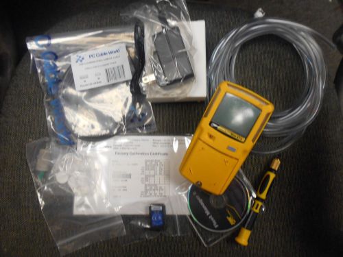 Bw technologies xt-xwhm-y-na-bwacs 4 gas monitor &#034;new&#034; calibrated 8/18/16 for sale