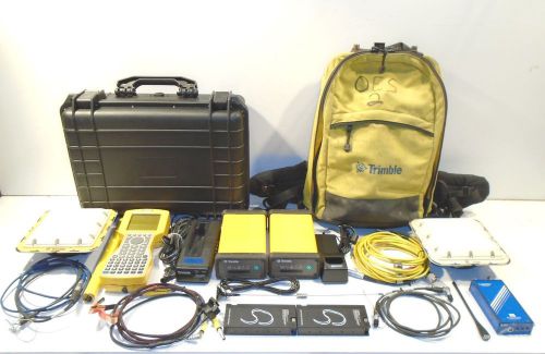 Trimble 4700/4700/pacific crest/tsc1 l1/l2 rtk gps receivers complete package. for sale