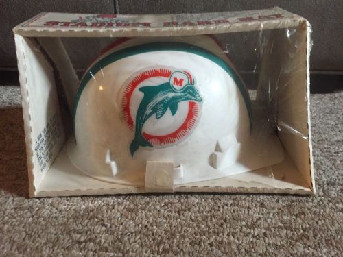 Safety works nfl hard hat, miami dolphins new in box for sale