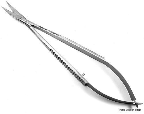 Castroviejo Scissor 14 cm 5.5 &#034; curved scissors dental surgical suture NATRA
