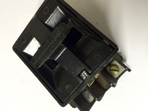 Square D 60 Amp FSP260 Pole Fuse Pullout and Block with Fuses used