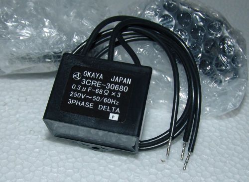 Resistors Okaya 3CRE-30680 , 250V , 3 phase , unused