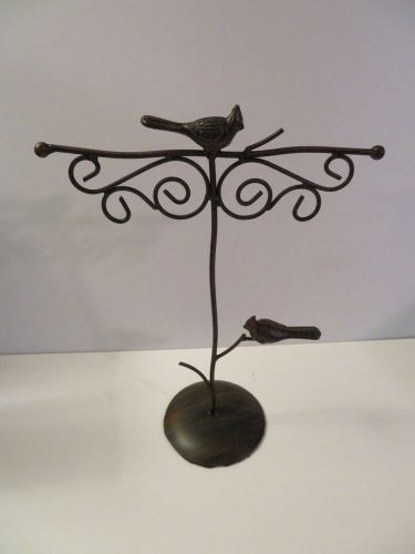 Jewelry Tree Bird Theme Preowned Good