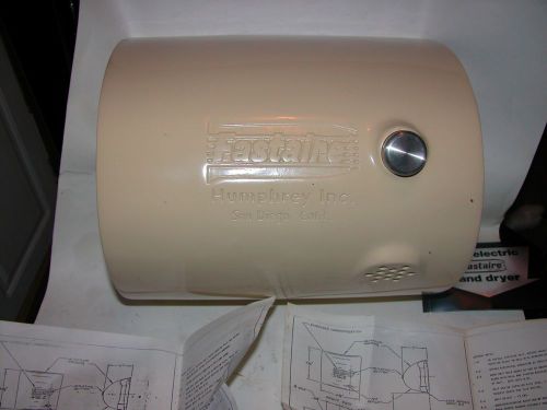 VINTAGE FASTAIRE HAND DRYER NEVER USED WITH PAPER WORK