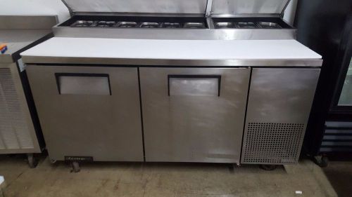 True tpp67 9 pan 67&#034; prep table refrigerator for sale