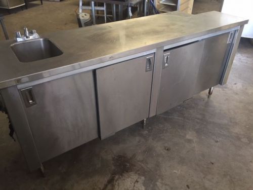 Stainless Table/ Cabinet With Sink
