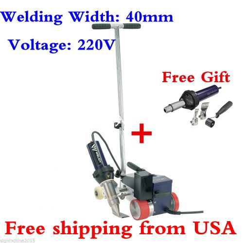 Ac220v roofer rw3400 automatic roofing hot air welder with 40mm overlap nozzle for sale
