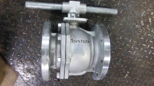 Sharpe 4&#034; stainless 2-way ball valve #1019323j cf8m used for sale