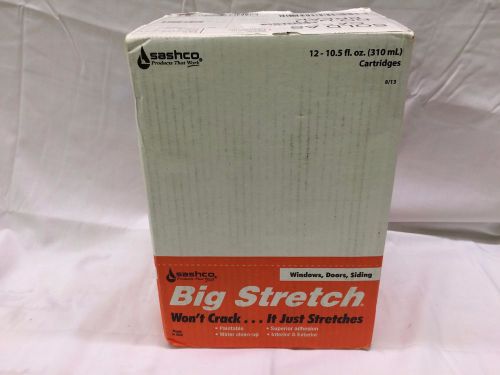 Sashco Big Stretch Acrylic Latex High Perf Caulk Sealant 10.5 Oz - Woodtone (11)