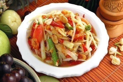 Thailand Thai Foods DIY Recipe PAPAYA SALAD Step Cooking Kitchen Gadgets