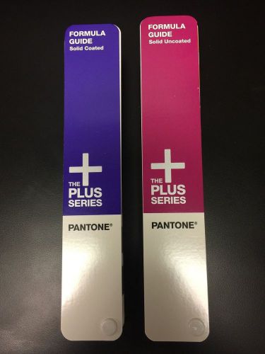Pantone Plus Series Formula Guide Coated And Uncoated GP1301 Mint! FREE SHIPPING