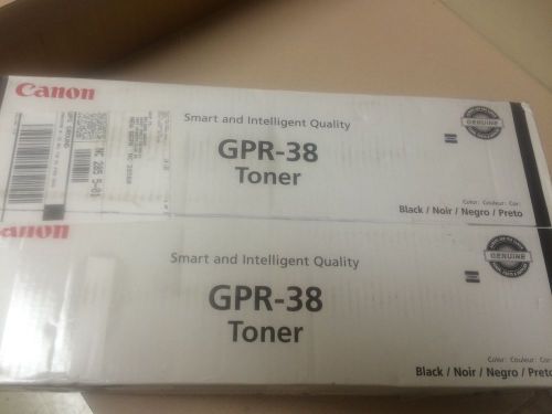 2-PACK GPR-38 Toner Cartridges New and Genuine CANON Brand New - Canon Box