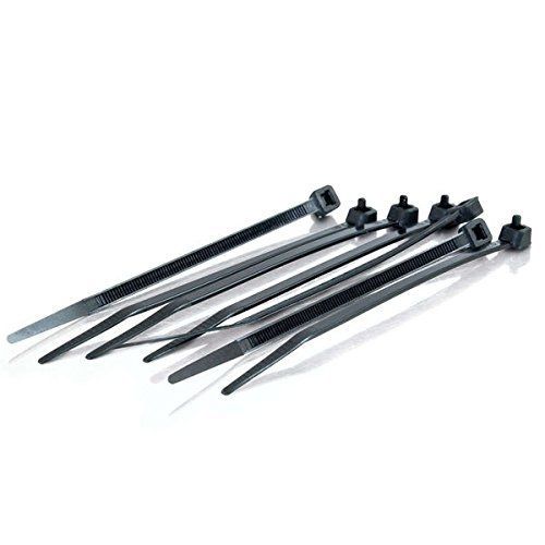 C2G / Cables To Go 43037 Cable Ties - 100 Pack (Black)