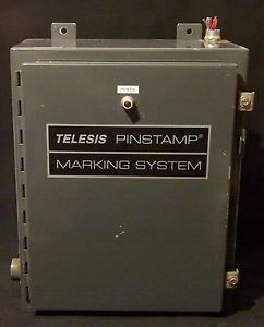 Telesis 14340 Pinstamp Marking System Control,  Good Condition, Hoffman