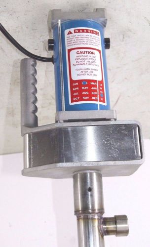 Action pump act-16ess electric stainless steel drum pump for sale