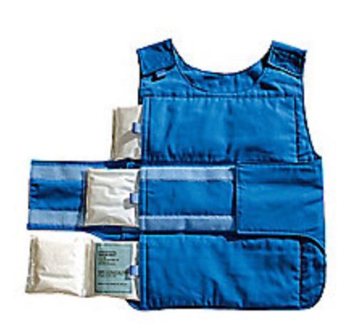 NEW SEQUEL Cooling ThermoVest Size Universal (Blue/Velcro) MSRP $240