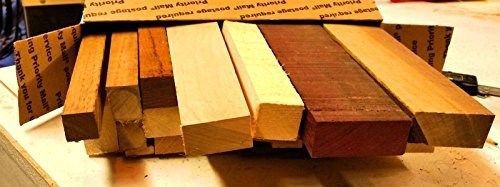 Large Scrap Box Long Edge Rippings Boards Teak,Purpleheart,Maple,Oak,Bloodwood