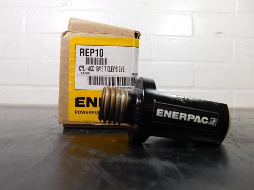 Enerpac REP10 High Force Cylinder Clevis Eye Plunger, Steel, Black Oxide, /HV1/