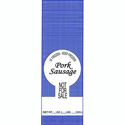 1lb. Pork Sausage Meat Bags 1000ea. - Pork Sausage &#034;Not For Sale&#034;