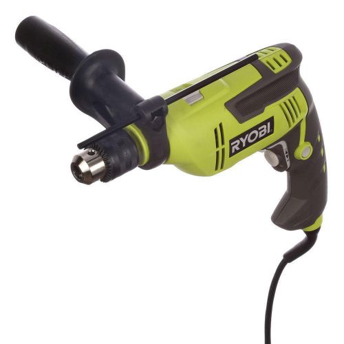 Hammer Drill Corded Ryobi 6.2 Amp 5/8 in. Variable Speed Reversible Power Tool