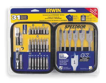Irwin Screwdriving and Speedbor Set, 3057031