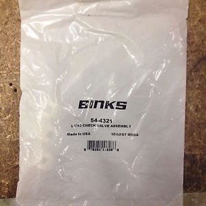 Binks long check valve assembly pkg3 54-4321 for sale
