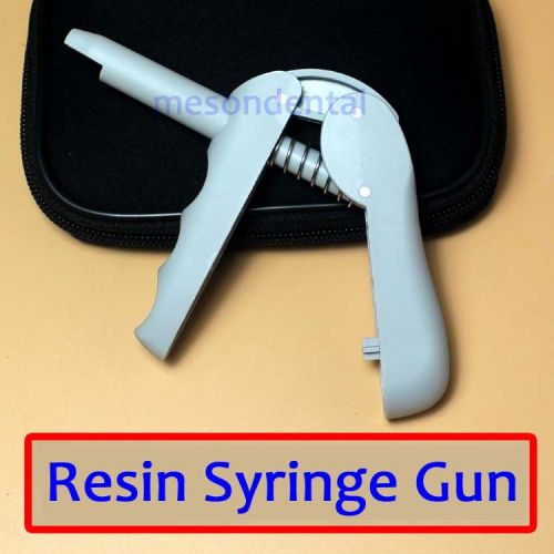 Dental synergy resin dispenser composite dispensing gun metal tip syringe kus for sale