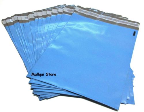 25 BLUE COLOR POLY SHIPPING BAGS 7.5 x 10.5 MAILING PLASTIC ENVELOPES