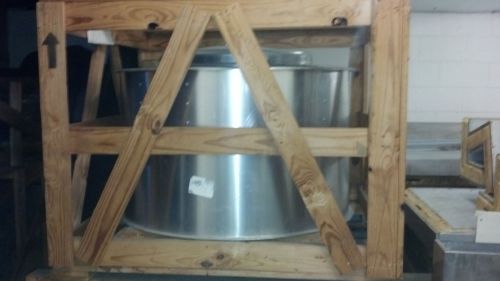 Captive-aire commercial upblast exhaust fan 1.5 hp cnu165k new in crate for sale