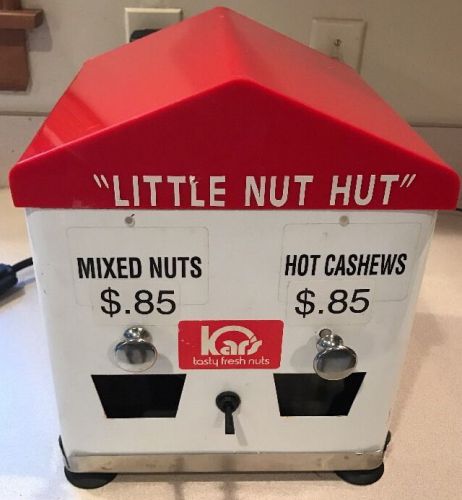 LITTLE NUT HUT Toasted NUTS 85 CENT Vending Machine AWESOME WONT LAST GREAT FIND