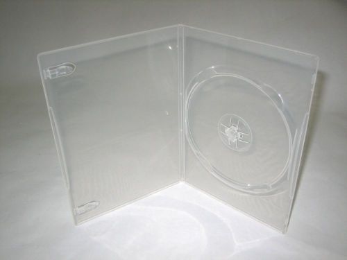 200 SUPER CLEAR 7MM SLIM SINGLE DVD CASE, PSD17