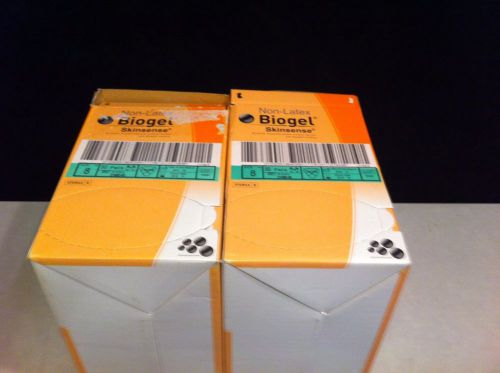 Biogel Skinsense Surgical Glove Size 8 100 pairs,31480 12/18expo