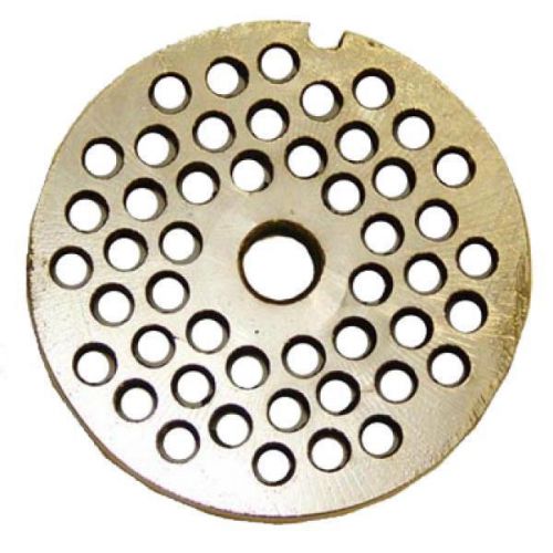 Weston #22 6mm grinder plate (stainless steel) for sale