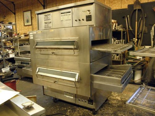 Middleby marshall ps360s nat gas double stack 32&#034; pizza sandwich conveyor oven for sale