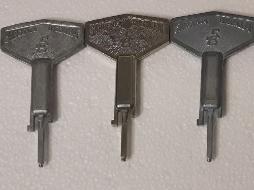 SARGENT &amp; GREENLEAF U11 Safe-4 Wheel Combination Lock Change Key-S&amp;G