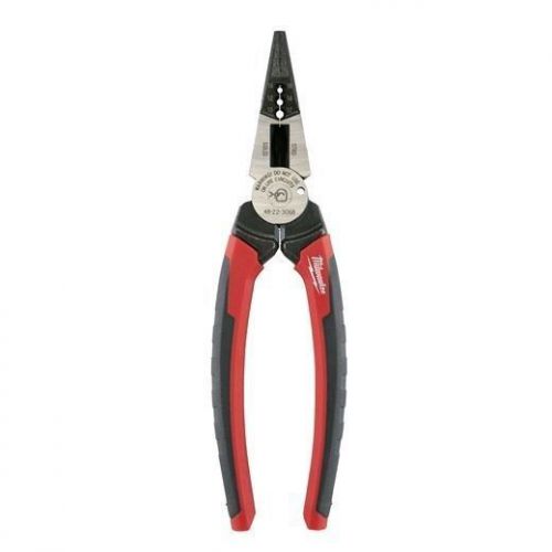 Milwaukee 48-22-3068  6 in 1 Long Nose Pliers, Limited Lifetime Warranty