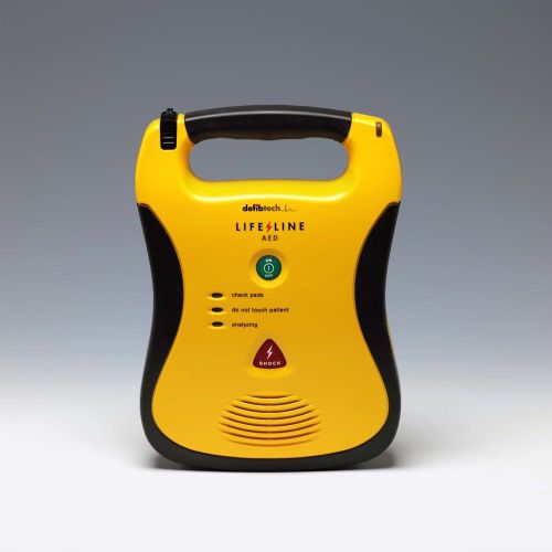 Defibtech Lifeline AED with new battery and new pads