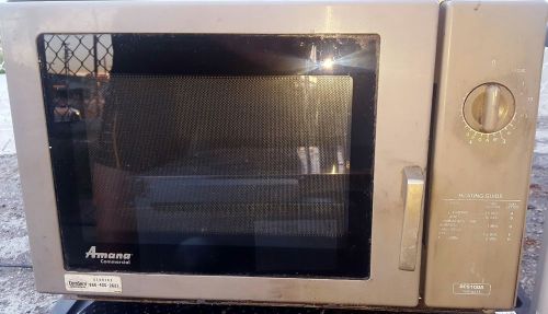 Amana RCS10DA Commercial Restaurant Microwave Oven 1000W 1.2 Cubic Feet Space