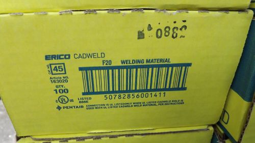 100 Cadweld Erico Welding Shot Material #45