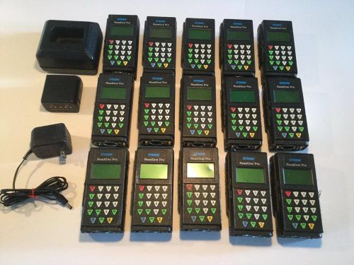 Meter data collector with charger and battery itron readone pro {lot of 15} ro-9 for sale
