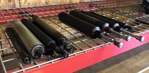 Ryobi 3302M Rear Roller Set With Shafts And Hard Rollers