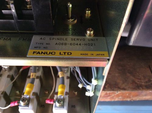Fanuc Ac Spindle Servo Unit A06B – 6044-H021