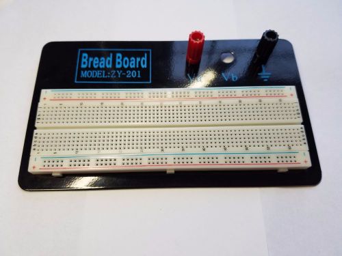 ZY-201 Solderless Breadboard 830 Tie Points Solderless Test Board for Arduino