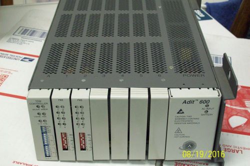 CARRIER ACCESS ADIT 600 TDM CONTROLLER UNIT with 2 FXS CARDS